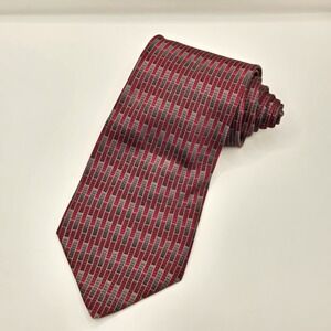 Red  J. Ferrari‎ Men's 100% Imported Silk Necktie